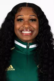 Terren Peterson during 2025 South Florida Track & Field media day on October 10, 2025.
