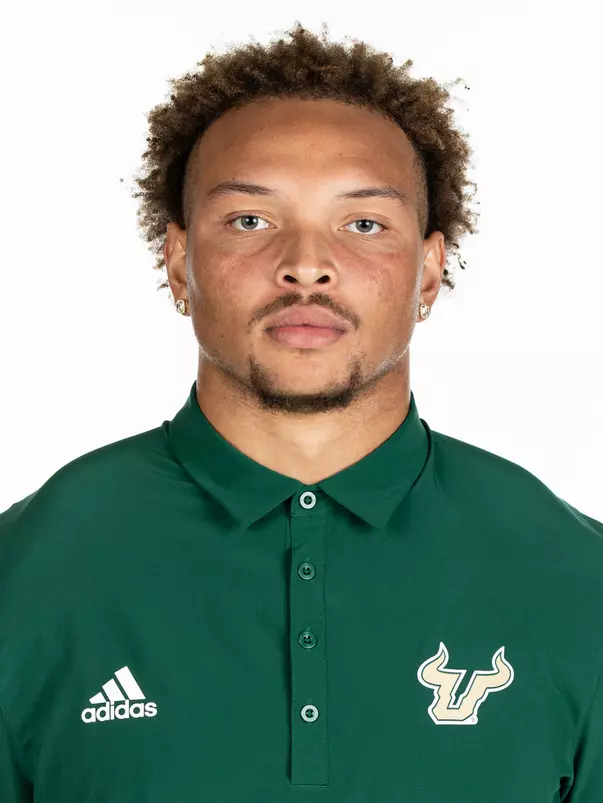 Michael Williams II headshot taken on February 18, 2025.
(Stephen Galvin / University of South Florida Athletics)