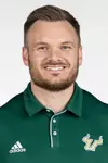Derek Rongstad headshot taken on March 27, 2025.
(Chris Henry / University of South Florida Athletics)