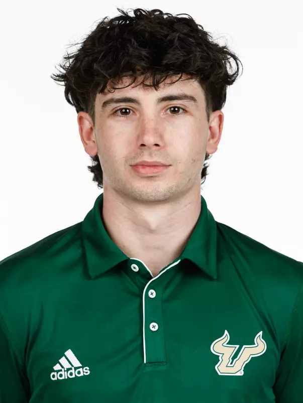 Daniel Gearin headshot taken on April 11, 2025.
(Carl Schmid / University of South Florida Athletics)