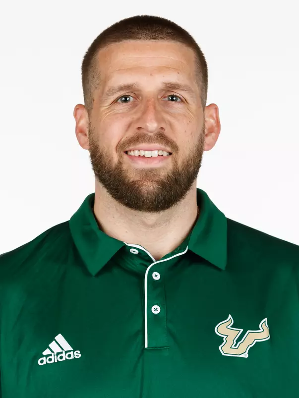Tee Butters headshot taken on April 3, 2025.
(Carl Schmid / University of South Florida Athletics)