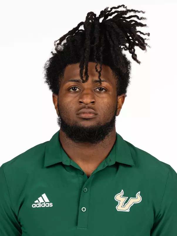 Cedrick Hawkins headshot taken on June 4, 2025.
(Chris Henry / University of South Florida Athletics)