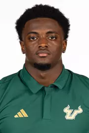 Dennard Flowers headshot taken on June 4, 2025.
(Chris Henry / University of South Florida Athletics)