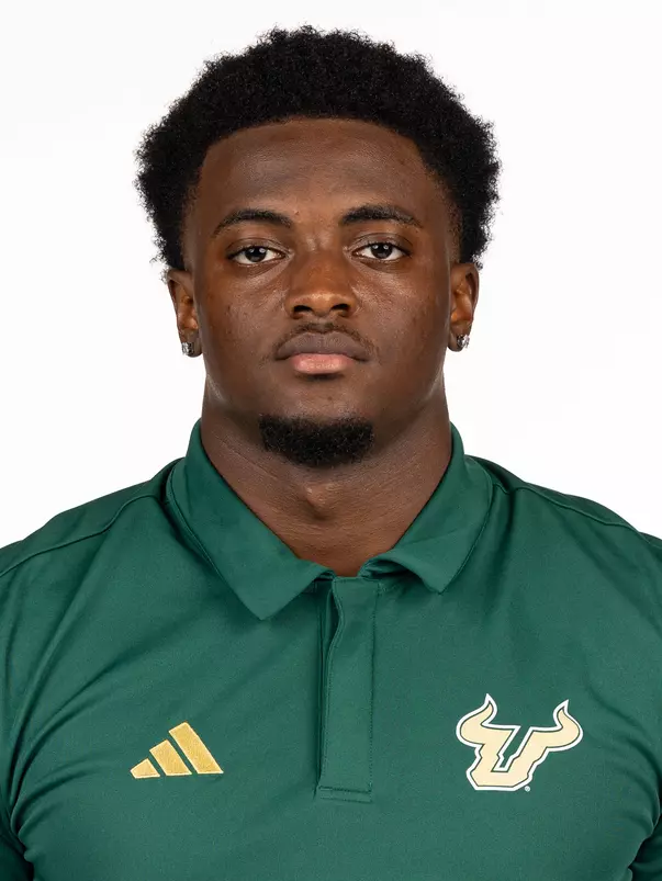 Dennard Flowers headshot taken on June 4, 2025.
(Chris Henry / University of South Florida Athletics)