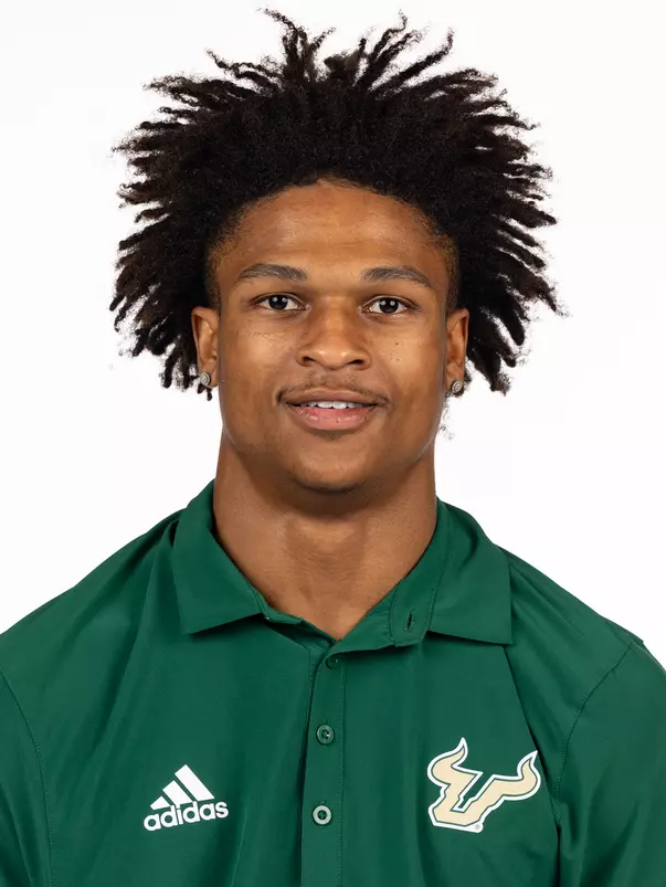 Jermichael Gillis headshot taken on June 4, 2025.
(Chris Henry / University of South Florida Athletics)