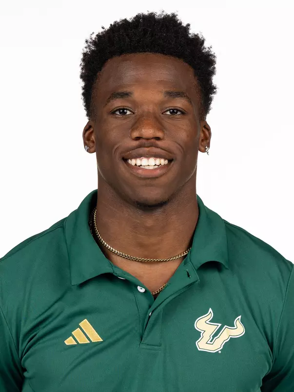 Mudi Reuben headshot taken on June 4, 2025.
(Chris Henry / University of South Florida Athletics)