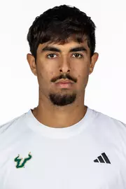Elijah Cham headshot taken during 2026 South Florida Men's Tennis media day on January 14, 2026.