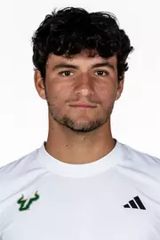 Ettore Danesi headshot taken during 2026 South Florida Men's Tennis media day on January 14, 2026.