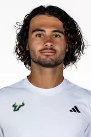 Hugo Car headshot taken during 2026 South Florida Men's Tennis media day on January 14, 2026.