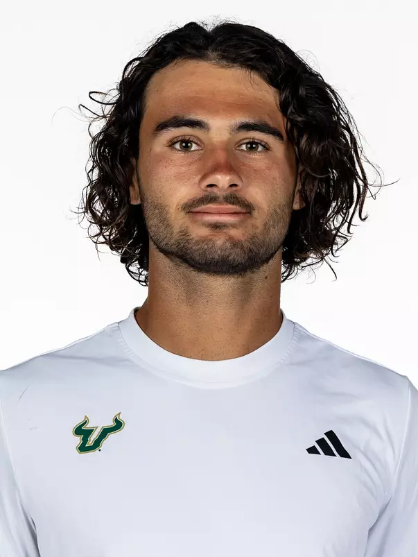 Hugo Car headshot taken during 2026 South Florida Men's Tennis media day on January 14, 2026.