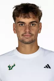 Stepan Mruzek headshot taken during 2026 South Florida Men's Tennis media day on January 14, 2026.