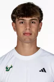 Timeo Gaillard headshot taken during 2026 South Florida Men's Tennis media day on January 14, 2026.