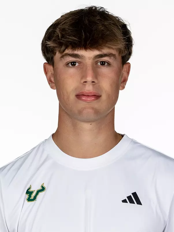Timeo Gaillard headshot taken during 2026 South Florida Men's Tennis media day on January 14, 2026.