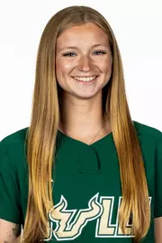 Alice DeWaters headshot taken during 2026 South Florida Softball media day on October 15, 2025.