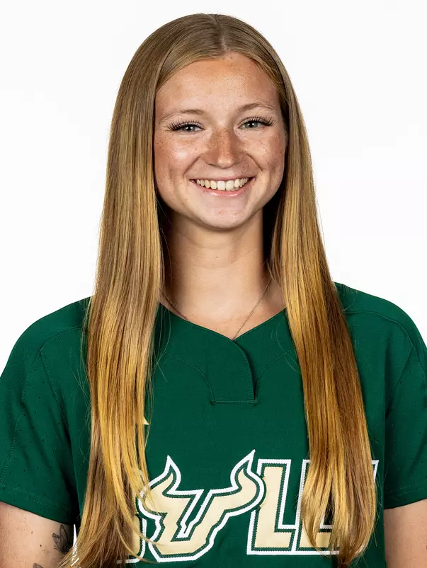 Alice DeWaters headshot taken during 2026 South Florida Softball media day on October 15, 2025.