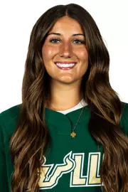 Anne Long headshot taken during 2026 South Florida Softball media day on October 15, 2025.