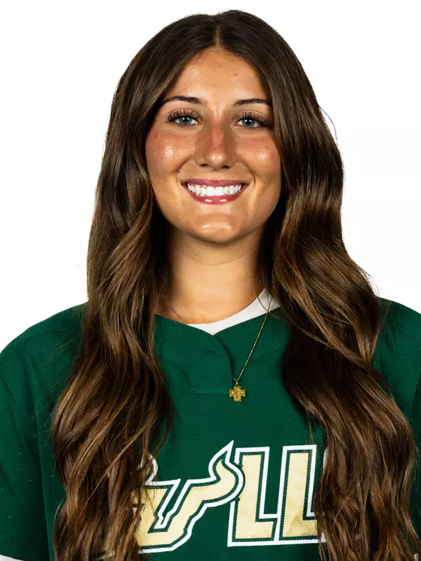 Anne Long headshot taken during 2026 South Florida Softball media day on October 15, 2025.