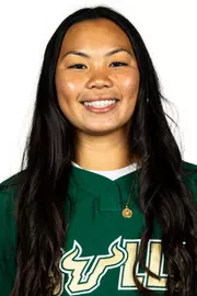 Belle Sardja headshot taken during 2026 South Florida Softball media day on October 15, 2025.
