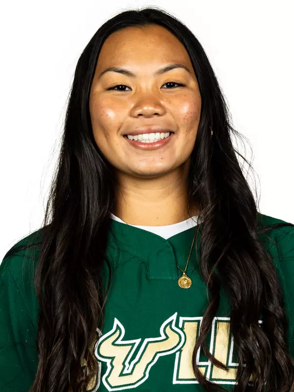 Belle Sardja headshot taken during 2026 South Florida Softball media day on October 15, 2025.