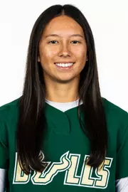 Grace Chin headshot taken during 2026 South Florida Softball media day on October 15, 2025.