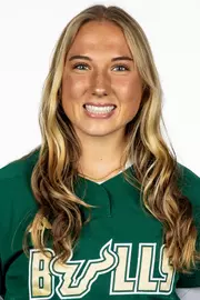 Hannah Marien headshot taken during 2026 South Florida Softball media day on October 15, 2025.