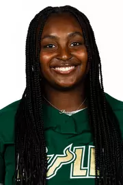 Jamia Nelson headshot taken during 2026 South Florida Softball media day on October 15, 2025.