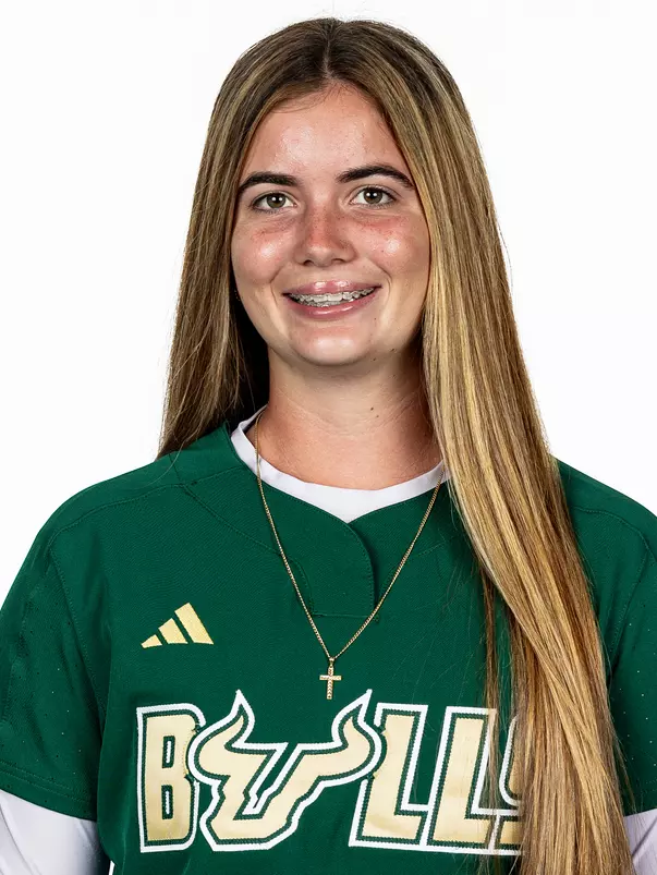 Kacey Wilkes headshot taken during 2026 South Florida Softball media day on October 15, 2025.