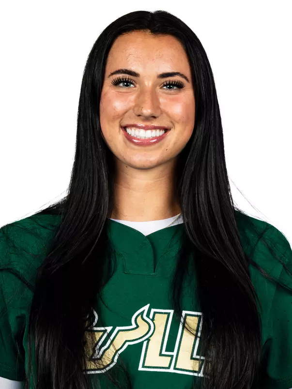 McKenna Schroding headshot taken during 2026 South Florida Softball media day on October 15, 2025.