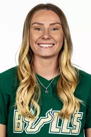 Olivia Elliott headshot taken during 2026 South Florida Softball media day on October 15, 2025.