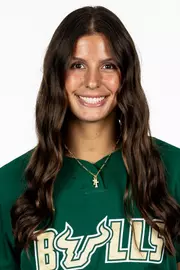 Toryn Fulton headshot taken during 2026 South Florida Softball media day on October 15, 2025.