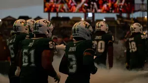 Football vs. Delaware State - run out