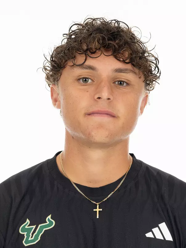 Ashton Mcleod during 2026 South Florida Men's Tennis media day on October 21, 2026.
