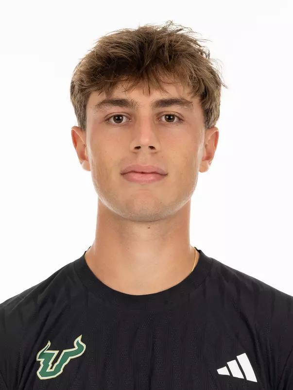 Timeo Gaillard during 2026 South Florida Men's Tennis media day on October 21, 2026.