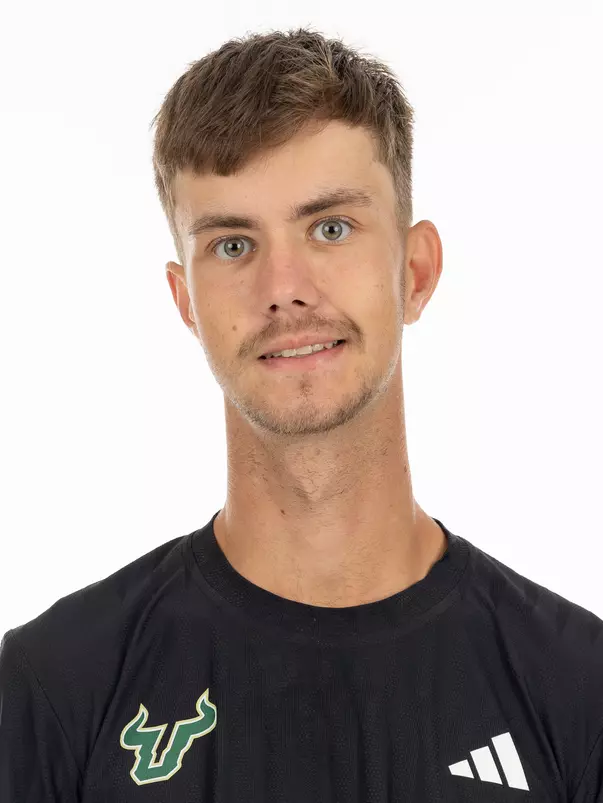 Leo Galliano during 2026 South Florida Men's Tennis media day on October 21, 2026.