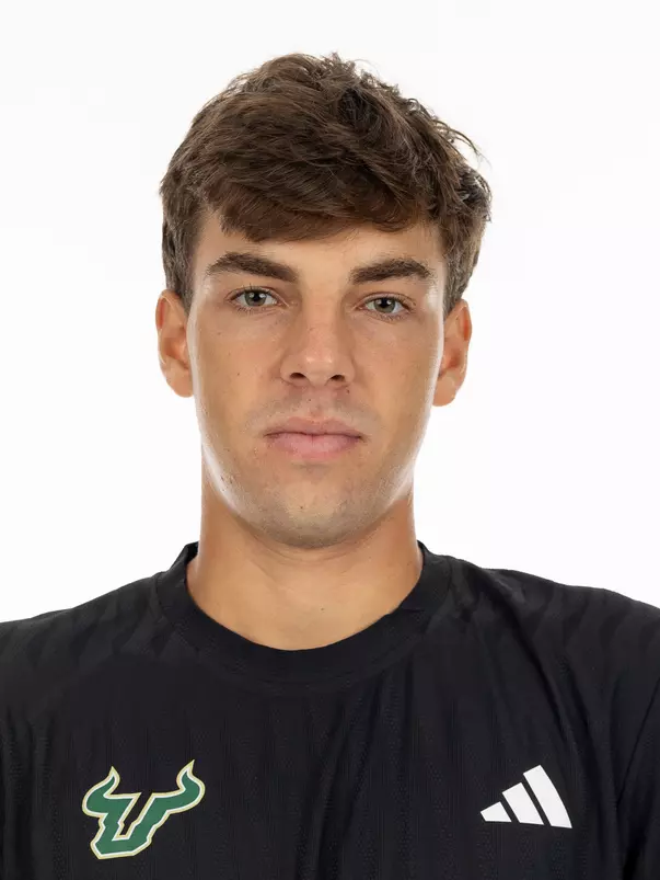Artem Lyapshin during 2026 South Florida Men's Tennis media day on October 21, 2026.