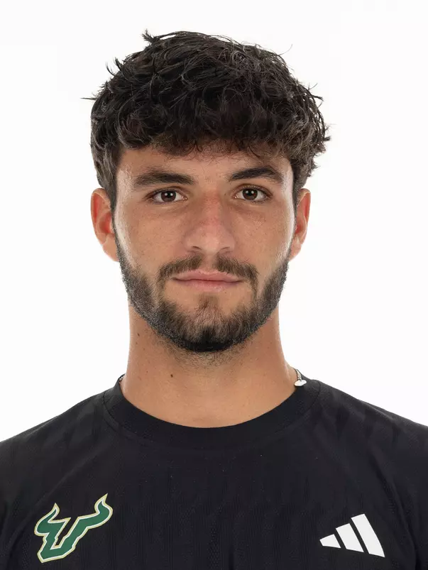 Ettore Danesi during 2026 South Florida Men's Tennis media day on October 21, 2026.