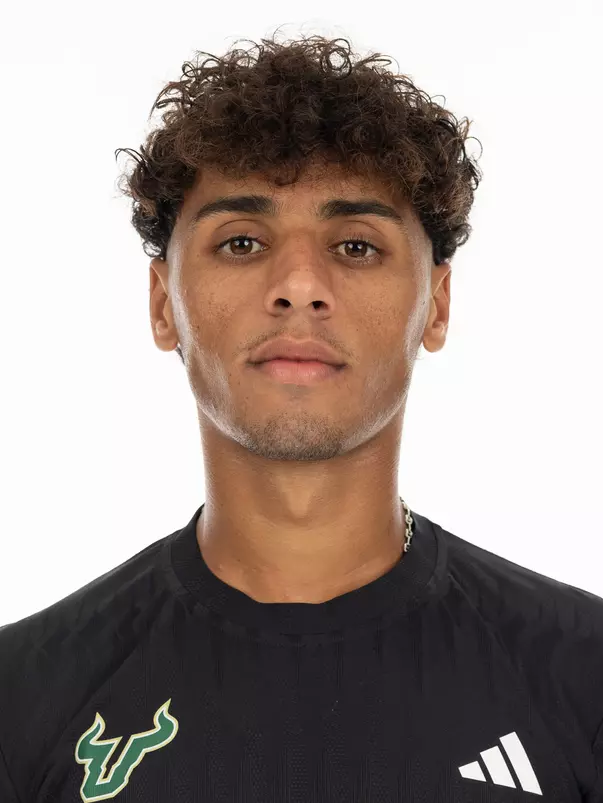 Walid Ahouda during 2026 South Florida Men's Tennis media day on October 21, 2026.
