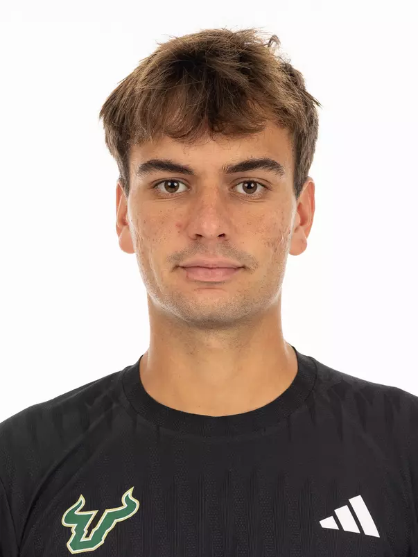 Stepan Mruzek during 2026 South Florida Men's Tennis media day on October 21, 2026.