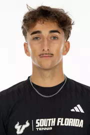 Gughi Verdese during 2026 South Florida Men's Tennis media day on October 21, 2026.