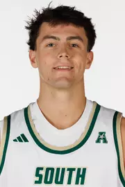 Donovan Waleskowski headshot taken during 2026 South Florida Men's Basketball media day on October 1, 2026.