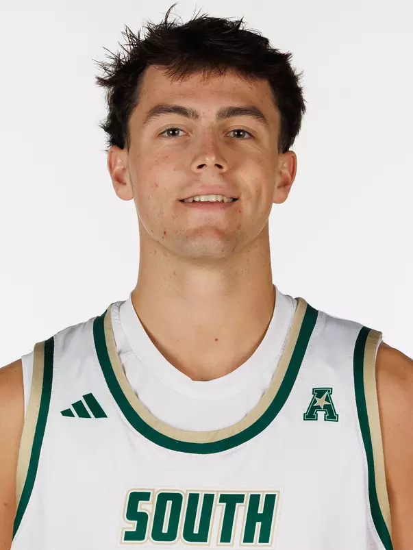 Donovan Waleskowski headshot taken during 2026 South Florida Men's Basketball media day on October 1, 2026.
