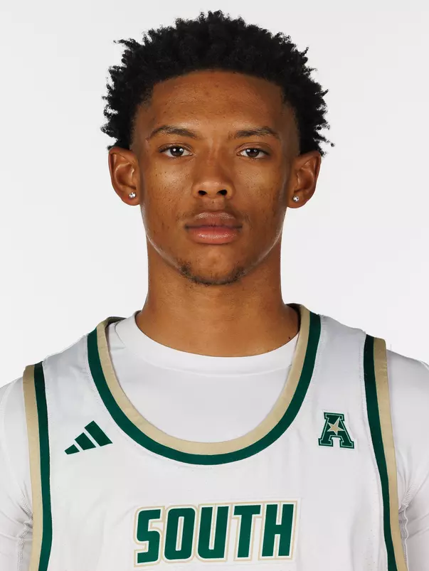 Jayden Johnson headshot taken during 2026 South Florida Men's Basketball media day on October 1, 2026.