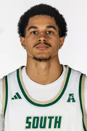 Joshua Lewis headshot taken during 2026 South Florida Men's Basketball media day on October 1, 2026.