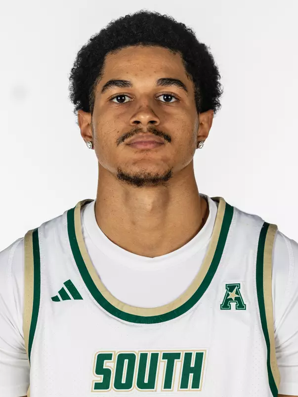 Joshua Lewis headshot taken during 2026 South Florida Men's Basketball media day on October 1, 2026.