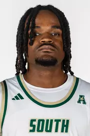 Reph Stevenson headshot taken during 2026 South Florida Men's Basketball media day on October 1, 2026.