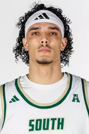 Zayden High headshot taken during 2026 South Florida Men's Basketball media day on October 1, 2026.