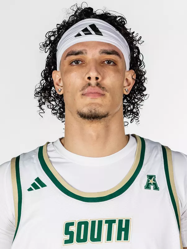 Zayden High headshot taken during 2026 South Florida Men's Basketball media day on October 1, 2026.