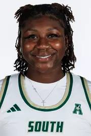 Amourie Porter headshot taken during 2026 South Florida Women's Basketball media day on October 2, 2026.
