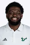 Joshua Duvivier headshot taken during 2026 South Florida Women's Basketball media day on October 2, 2026.