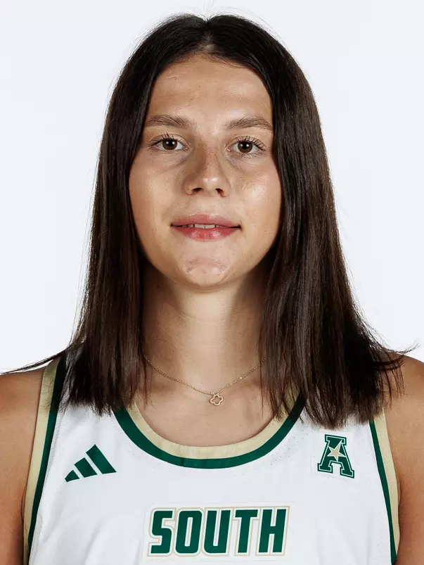 Kate Novik headshot taken during 2026 South Florida Women's Basketball media day on October 2, 2026.